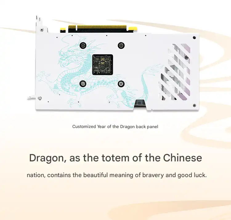 Zephyr RTX 3060 Venti Mini  loong Year Limited Edition 12 Go - White