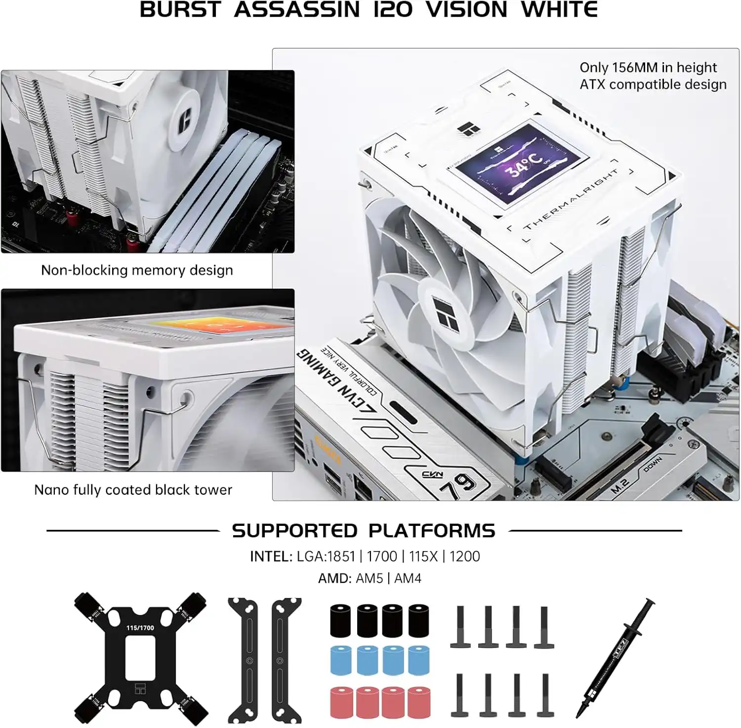 Burst Assassin 120 Vision -White
