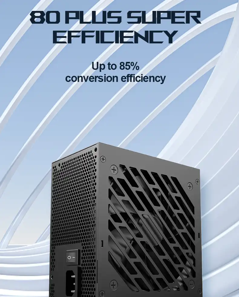 Ruix gaming GX550 Bronze 80+  550 Watt - Black