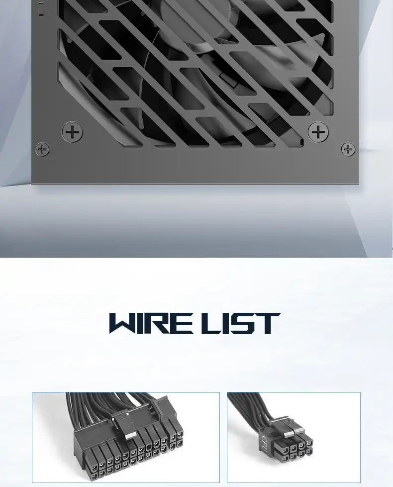 Ruix gaming GX550 Bronze 80+  550 Watt - Black