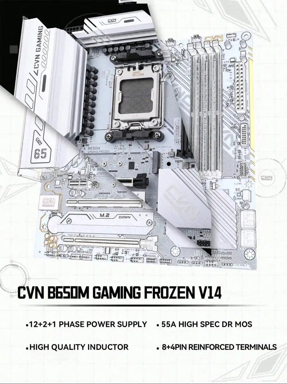 Colorful CVN B650M GAMING FROZEN V14