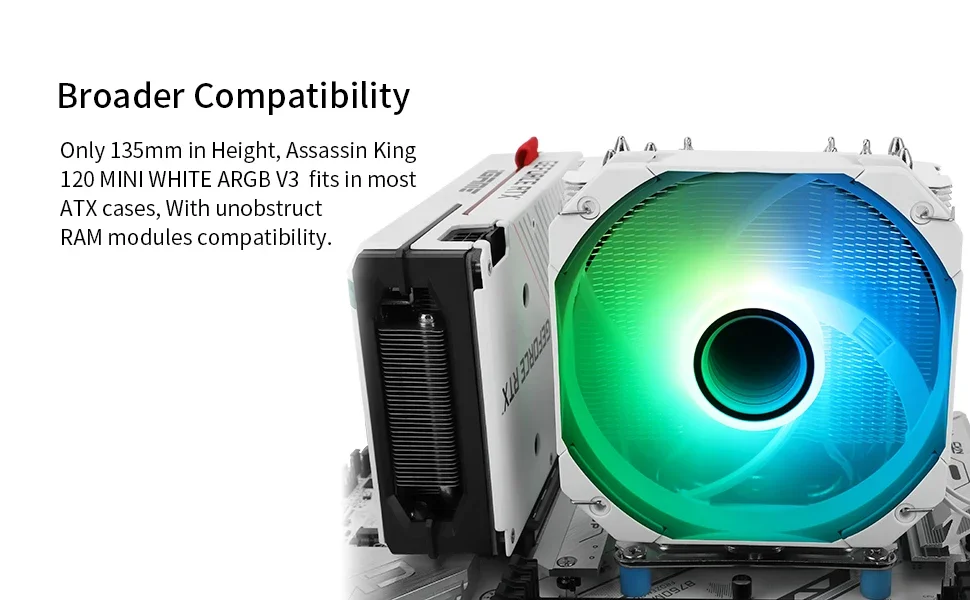 Assassin King 120 Mini WHITE ARGB V3