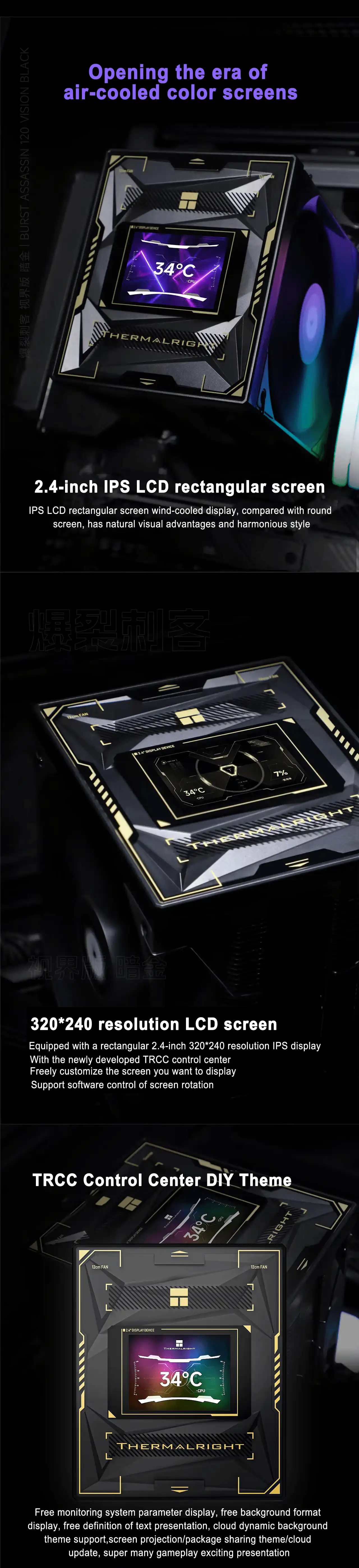 Burst Assassin 120 Vision- Black