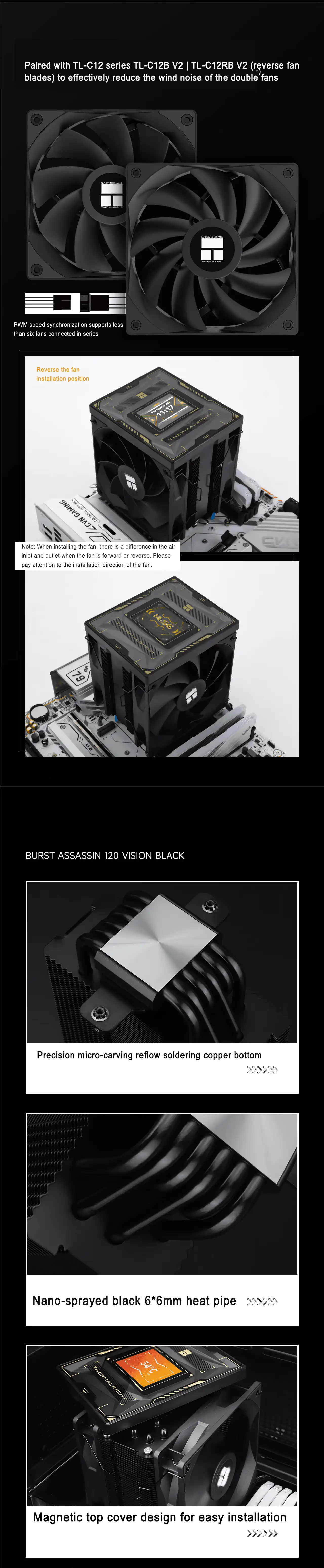 Burst Assassin 120 Vision- Black