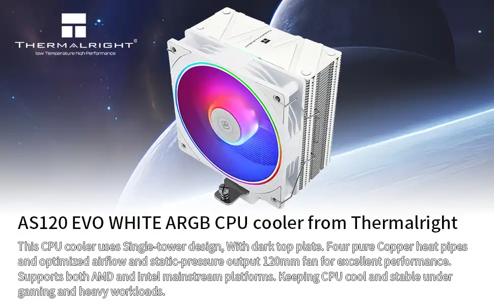 Assassin Spirit 120 EVO ARGB - White