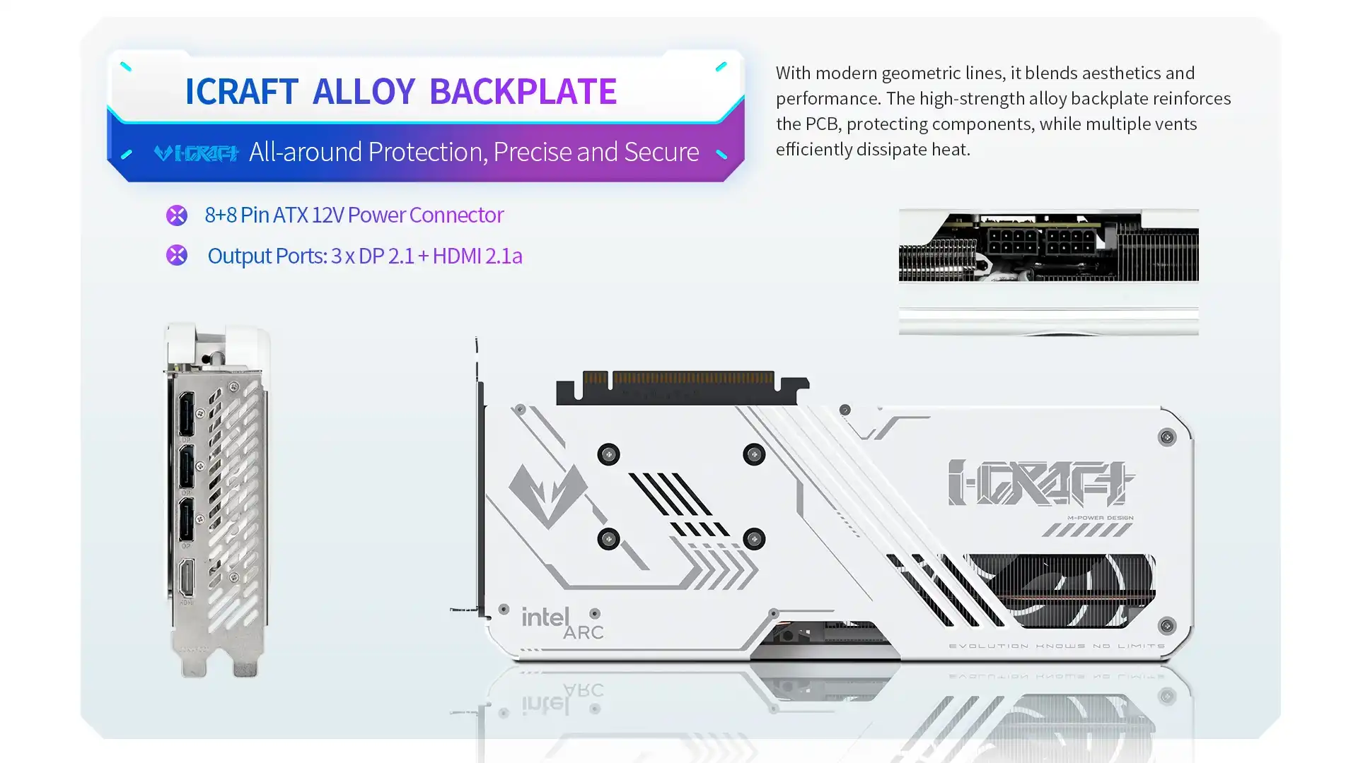 Maxsun MS-Intel ARC B580 iCraft 12G - White