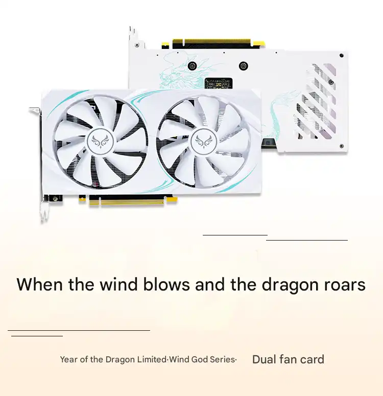 Zephyr RTX 3060 Venti Mini  loong Year Limited Edition 12 Go - White