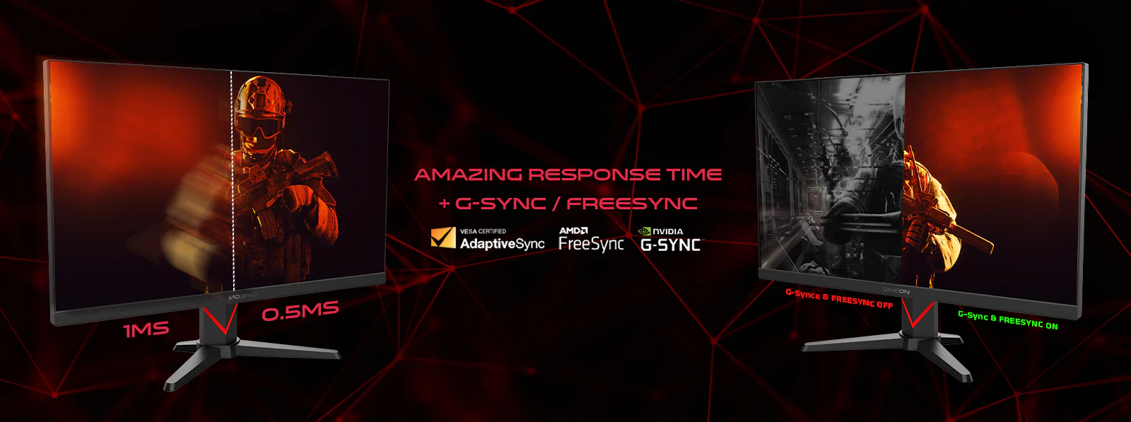 Response Time + G-Sync/FreeSync