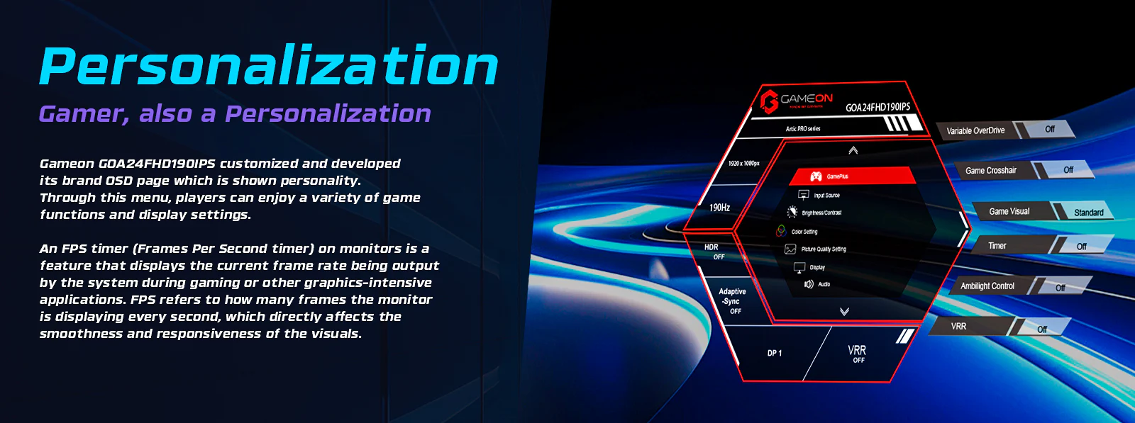 GAMEON GOA24FHD190IPS