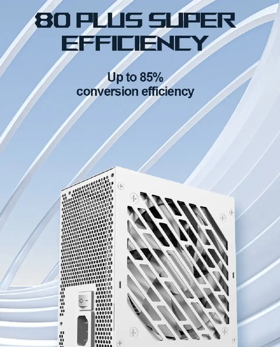 Ruix gaming GX550 Bronze 80+  550 Watt - White