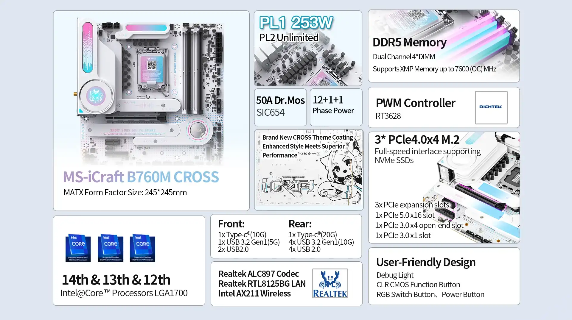 Maxsun MS-iCraft B760M CROSS