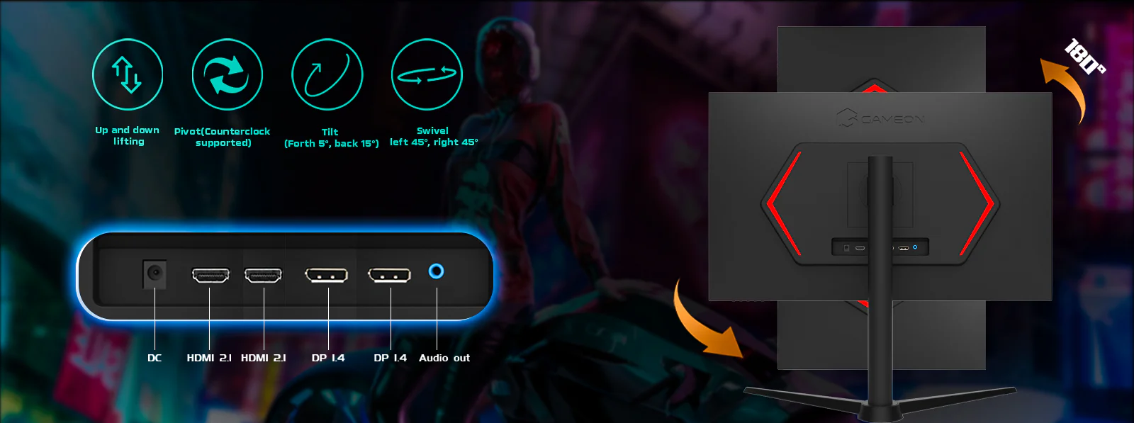 GAMEON GOM27QHD180IPS