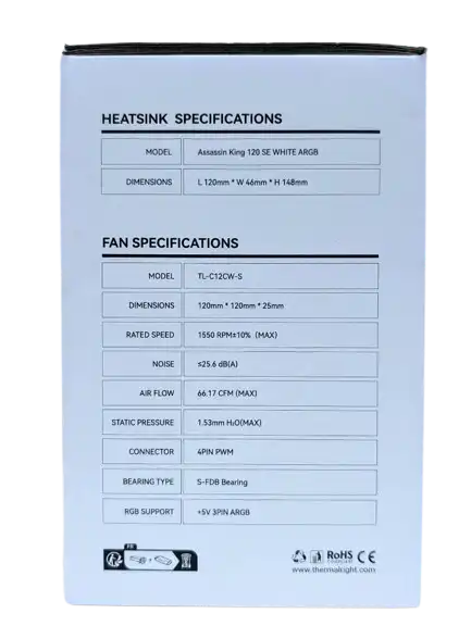 Assassin King 120 Mini WHITE ARGB V3 thumbnail