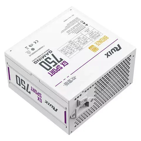 Ruix gaming GX750 Bronze 80+  750 Watt - White thumbnail
