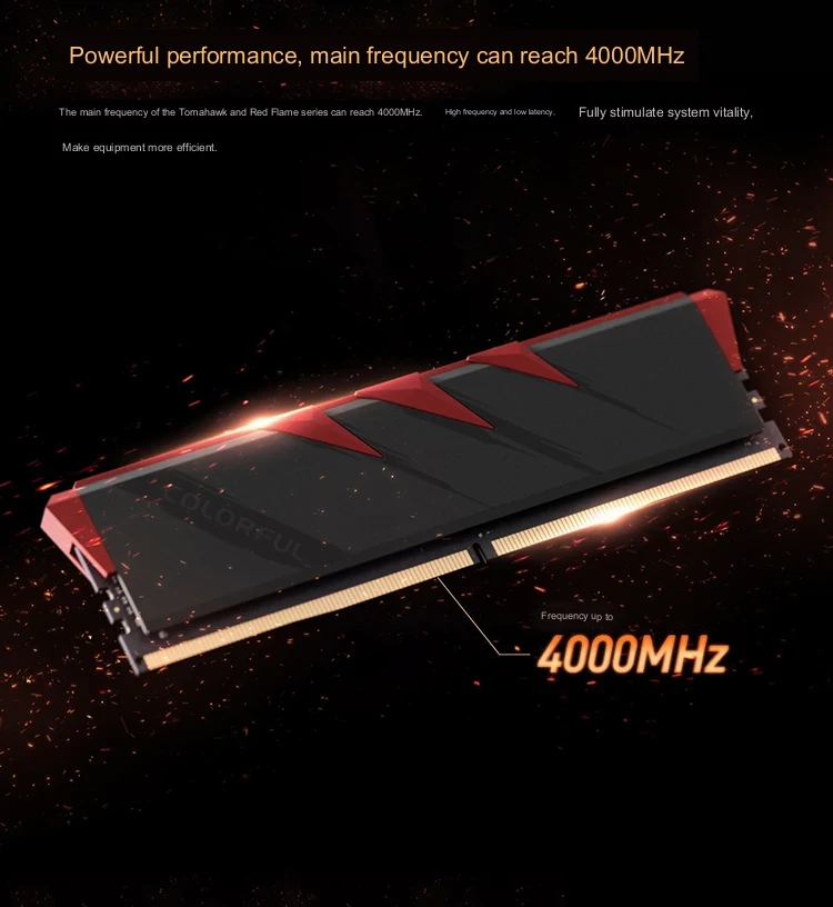 Colorful Battle-AX DDR4 8G 4000*2 Redline BLACK