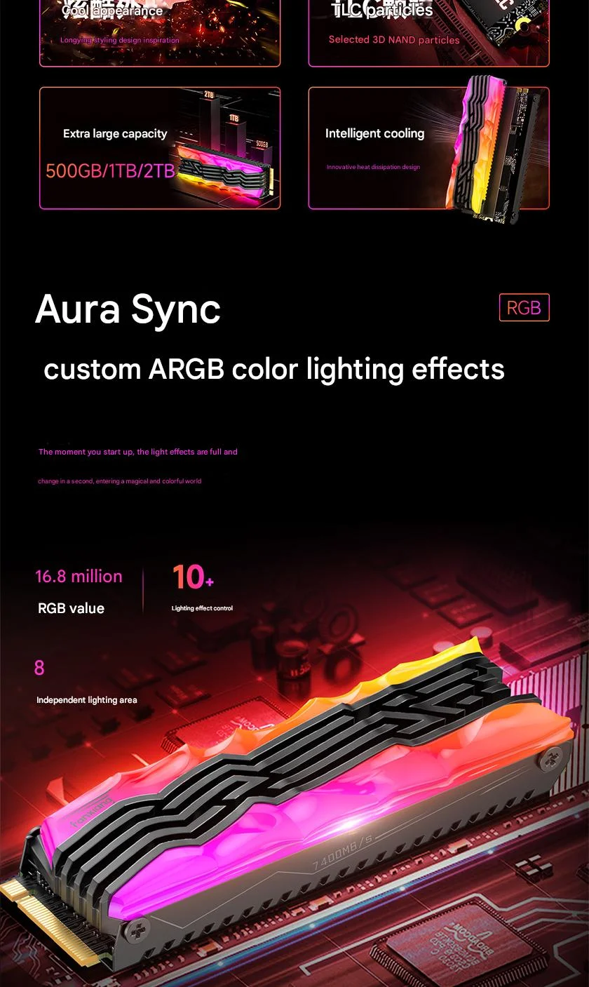 FanXiang S790R RGB PCIe 4.0 NVMe M.2 SSD