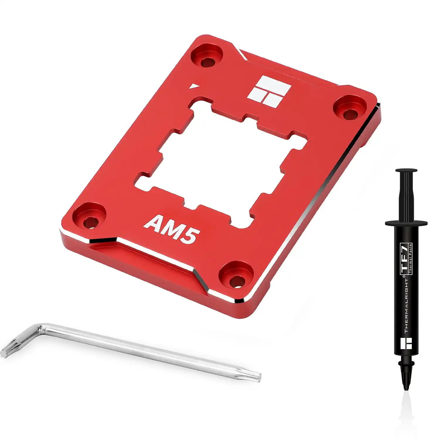 Secure AM5 CPU Contact Frame - Red